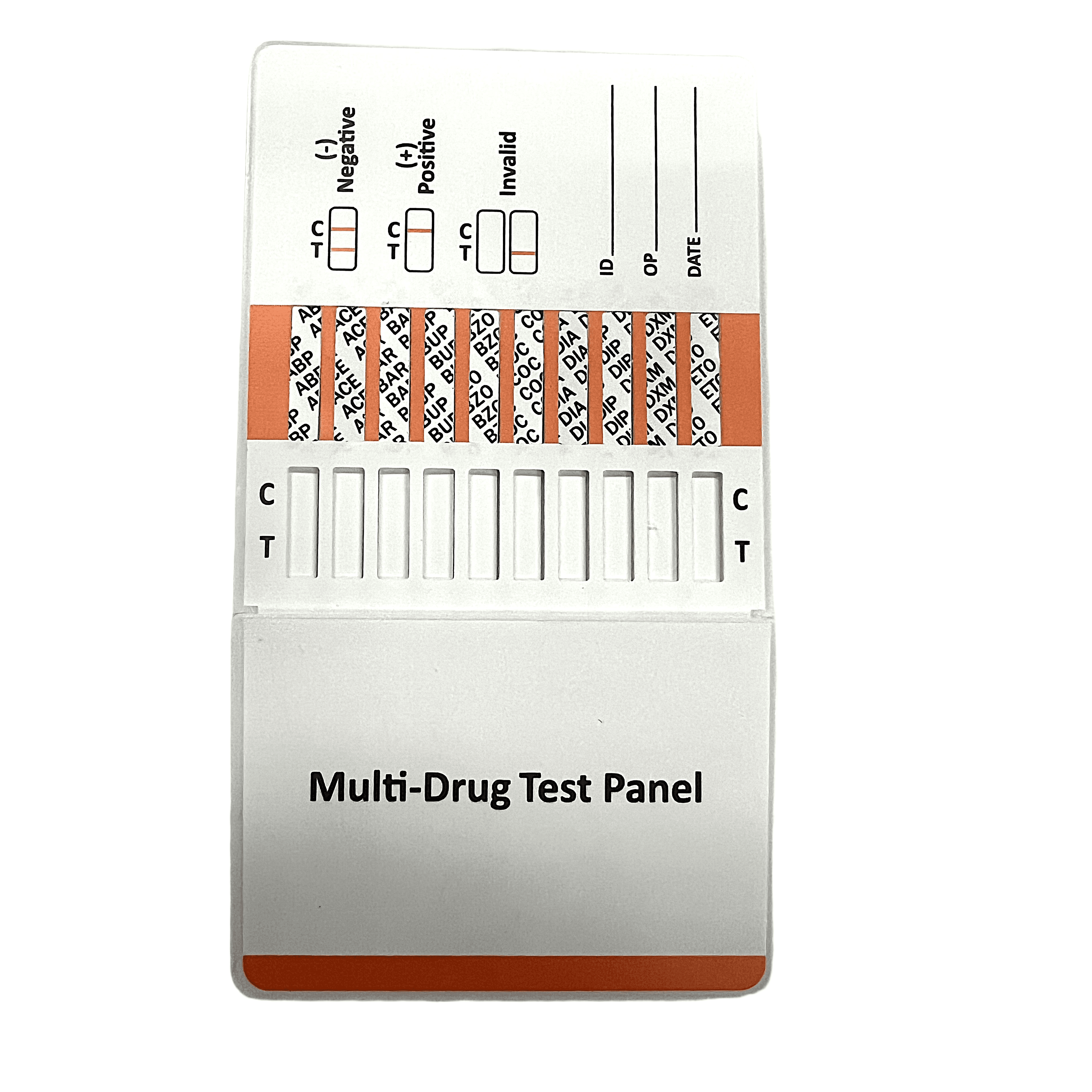 20-Panel Dip Card – Urine/Powder/Surface ID — product photograph view 2