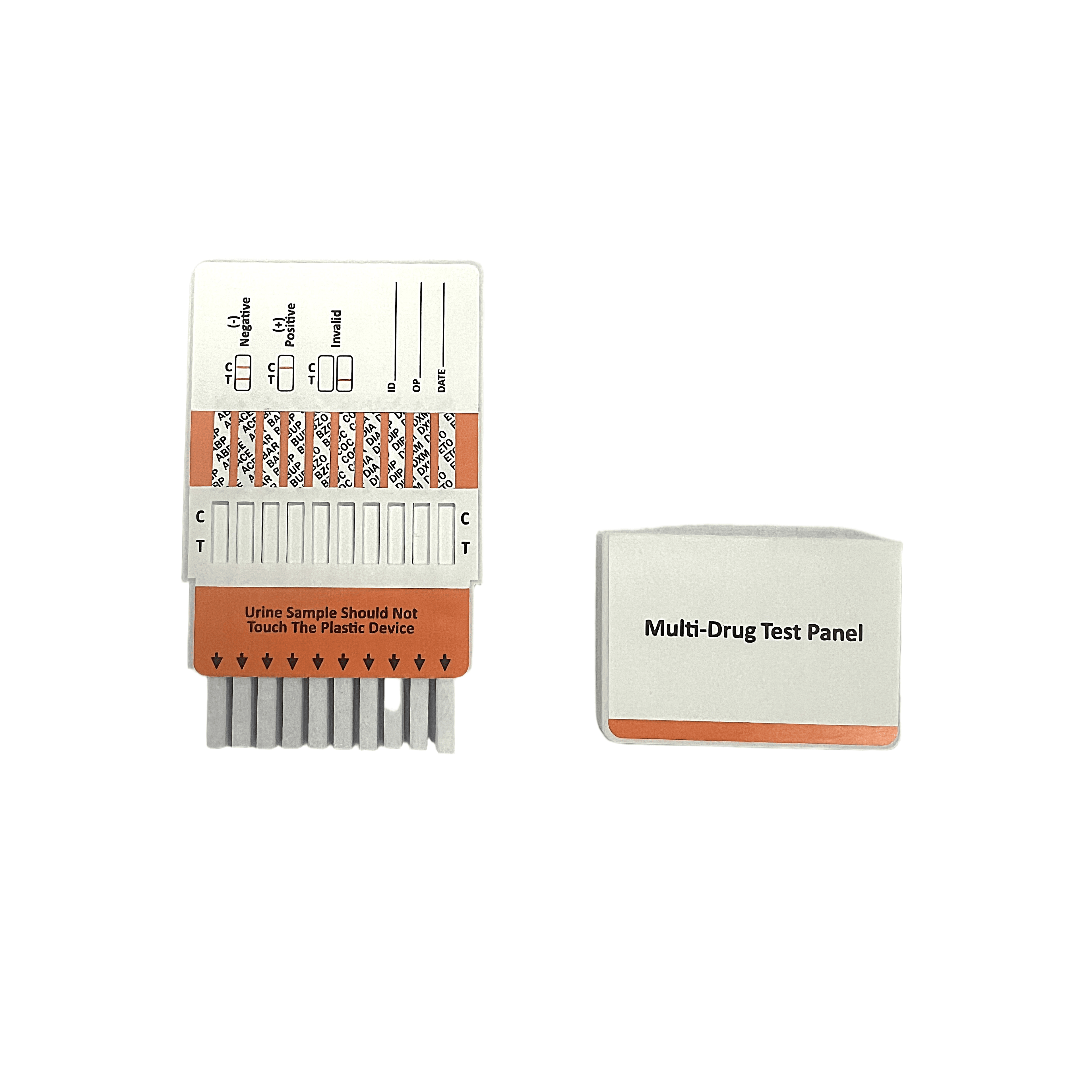 20-Panel Dip Card – Urine/Powder/Surface ID — product photograph