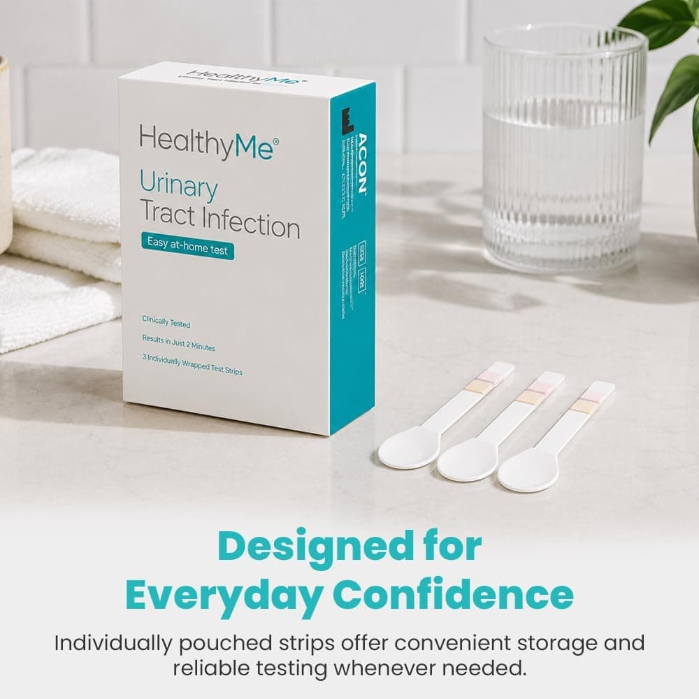 HealthyMe UTI Home Test box, front view view 2