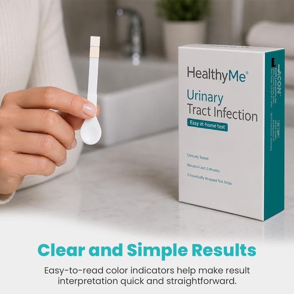 HealthyMe UTI Home Test box, front view view 4