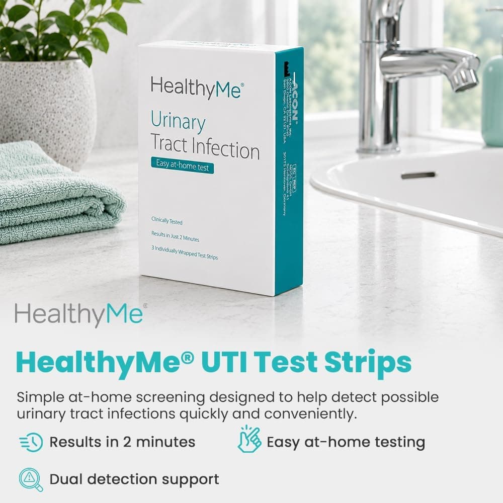 HealthyMe UTI Home Test box, front view view 5