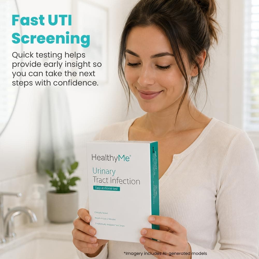 HealthyMe UTI Home Test box, front view view 7