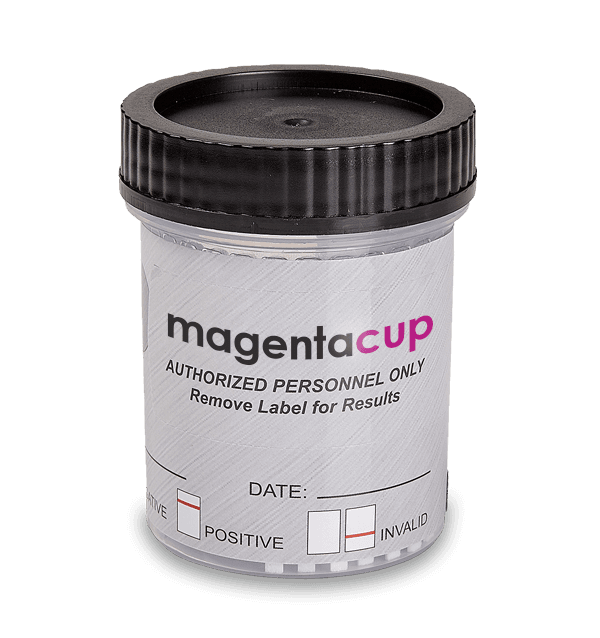 5 Panel CLIA-Waived Magenta Urine Cup